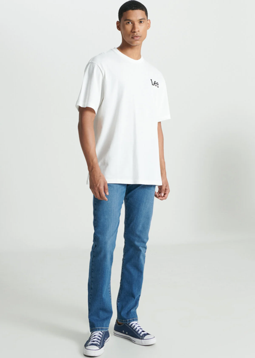 Erkek Düz Paça Esnek Jean Pantolon - L72A007G18