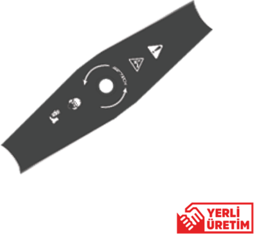 Bartec Tırpan Bıçağı 2'li  35 cm  1,6 * 25,4 mm