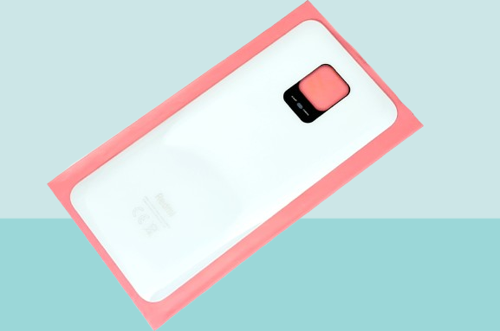 - Xiaomi Redmi NOTE 9S NOTE 9 PRO Arka Kapak Batarya Kapağı - BEYAZ