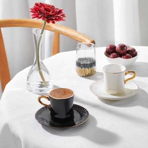 Glossy 2 Kişilik Kahve Fincan Seti 4 Parça-Asorti07