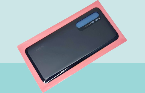 - Xiaomi Mi NOTE 10 Lite Arka Kapak Batarya Kapağı - SİYAH