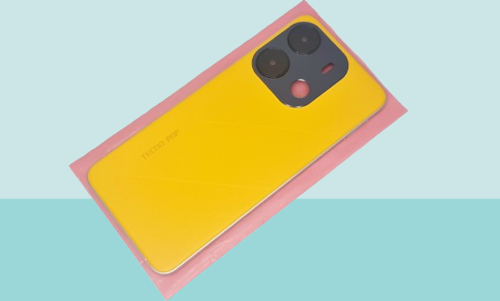 - Tecno SPARK GO 2023 FULL KASA Arka Kapak Batarya Kapağı - SARI