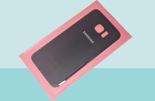 - Samsung Galaxy S7 Edge Arka Kapak Batarya Kapağı - SİYAH