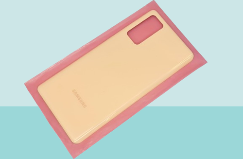 - Samsung Galaxy S20 FE Arka Kapak Batarya Kapağı - TURUNCU