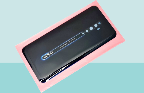 - Oppo Reno 2Z Arka Kapak Batarya Kapağı - SİYAH
