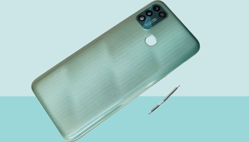 - Infinix HOT 11 PLAY FULL KASA Arka Kapak Batarya Kapağı - YEŞİL