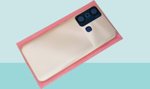 - Infinix HOT 20İ FULL KASA Arka Kapak Batarya Kapağı - GOLD