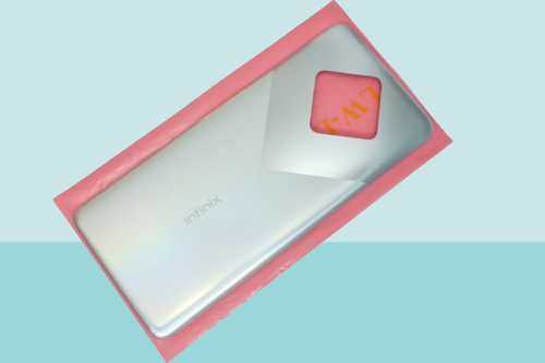 - Infinix ZERO 8 Arka Kapak Batarya Kapağı - GRİ