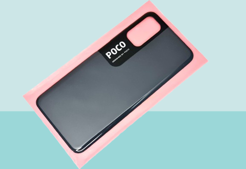 - Xiaomi POCO M3 PRO Arka Kapak Batarya Kapağı - SİYAH