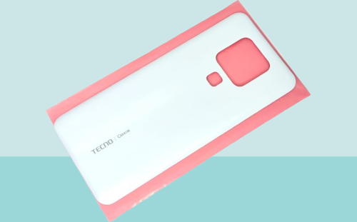 - Tecno Camon 16 (CE7j) Arka Kapak Batarya Kapağı - BEYAZ
