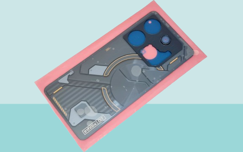 - Infinix GT 10 Pro Arka Kapak Batarya Kapağı - SİYAH