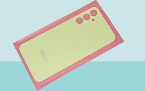 - Samsung Galaxy A24 Arka Kapak Batarya Kapağı - SARI