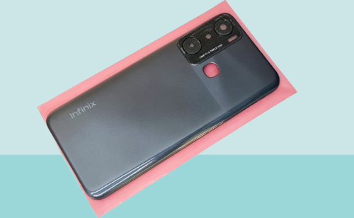 - Infinix HOT 20İ FULL KASA Arka Kapak Batarya Kapağı - SİYAH