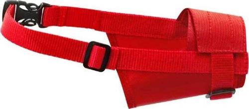 Nylon Muzzle Ayarlanabilir Kırmızı Köpek Ağızlığı 14-20Cm No1 57343