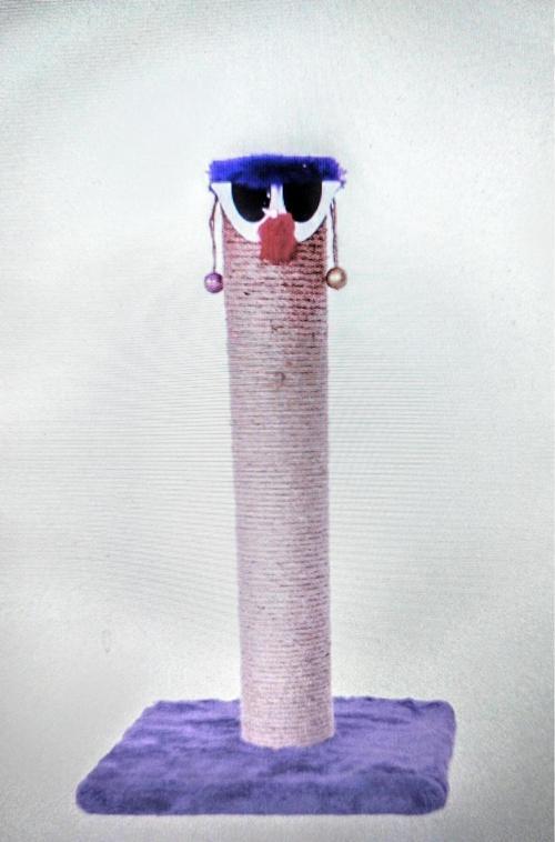 Kedi Tırmalama Puppet Mor