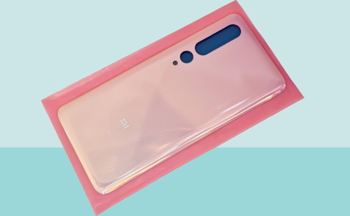 - Xiaomi Mİ 10 Arka Kapak Batarya Kapağı - 5G PEMBE