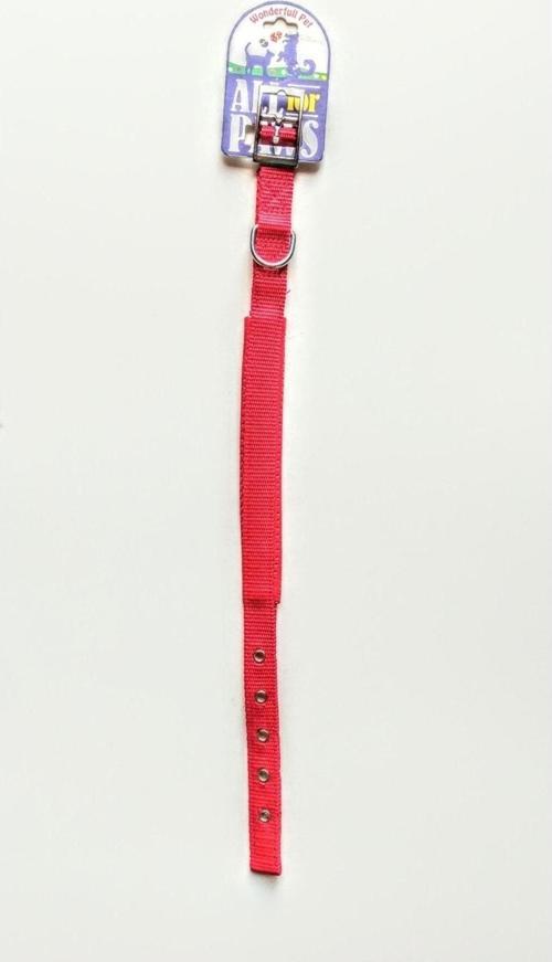 Köpek Boyun Tasması 1,5*40 Cm Kırmızı