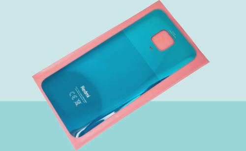 - Xiaomi Redmi NOTE 9S NOTE 9 PRO Arka Kapak Batarya Kapağı - YEŞİL