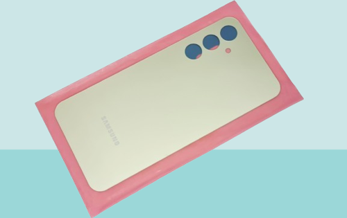 - Samsung Galaxy A54 Arka Kapak Batarya Kapağı - SARI