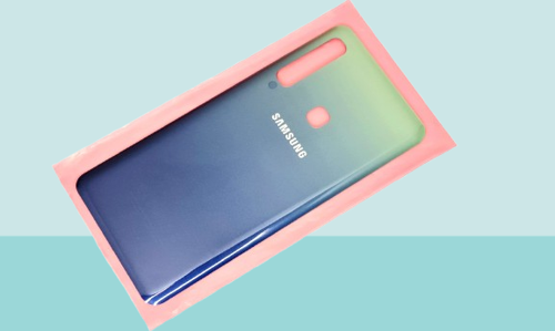 - Samsung Galaxy A9 A920 2018 Arka Kapak Batarya Kapağı -  MAVİ
