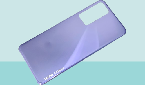 - Tecno Camon 18 (CH6n) Arka Kapak Batarya Kapağı - MAVİ