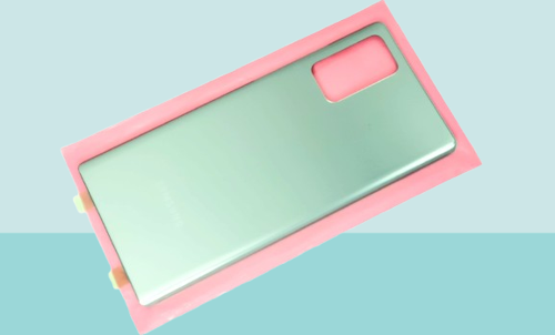 - Samsung Galaxy NOTE 20 - SM-N980 Arka Kapak Batarya Kapağı -  YEŞİL