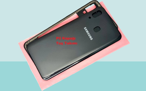 - Samsung Galaxy A30 A 305 Full FULL KASA Arka Kapak Batarya Kapağı - SİYAH