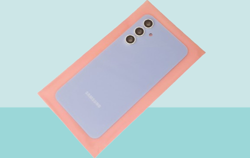 - Samsung Galaxy A54 Arka Kapak (Cam Full Lensli) - MAVİ