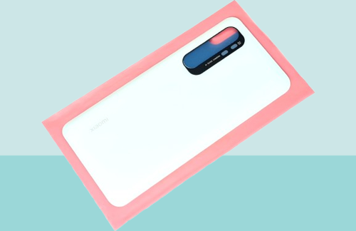 - Xiaomi Mi NOTE 10 Lite Arka Kapak Batarya Kapağı - BEYAZ