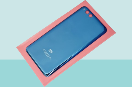 - Xiaomi Mi NOTE 3 Arka Kapak Batarya Kapağı - MAVİ