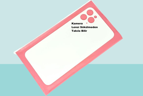 - iPhone 11 PRO MAX Arka Pil Batarya Kapağı - Cam kapak Geniş Lens Deliği - BEYAZ