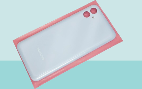 - Samsung Galaxy A04E FULL KASA Arka Kapak Batarya Kapağı - MAVİ