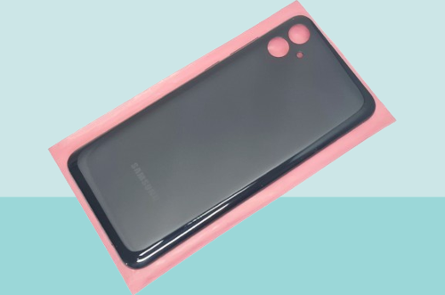 - Samsung Galaxy A04E FULL KASA Arka Kapak Batarya Kapağı - SİYAH