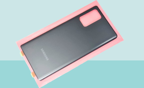 - Samsung Galaxy NOTE 20 - SM-N980 Arka Kapak Batarya Kapağı - SİYAH