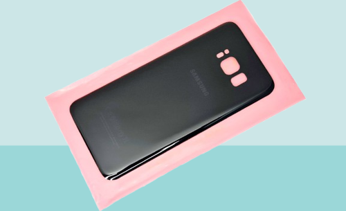 - Samsung Galaxy S8 Arka Kapak Batarya Kapağı -  SİYAH