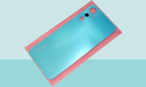 - Infinix HOT 20 Arka Kapak Batarya Kapağı - MAVİ
