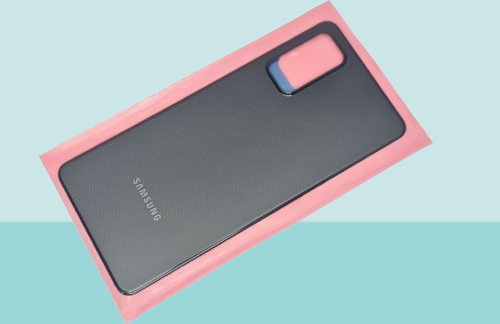 - Samsung Galaxy M52 Arka Kapak Batarya Kapağı - SİYAH