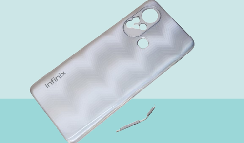 - Infinix HOT 11S FULL KASA Arka Kapak Batarya Kapağı - GRİ