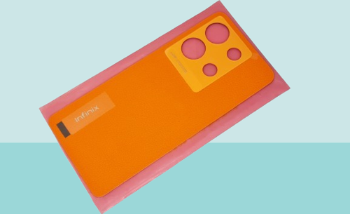 - Infinix NOTE 30 Arka Kapak Batarya Kapağı - TURUNCU