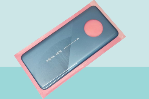- Infinix NOTE 7 Arka Kapak Batarya Kapağı - Arka Kapak - MAVİ