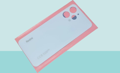 - Xiaomi Redmi 12 -4G- Arka Kapak Batarya Kapağı - MAVİ