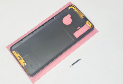 - Tecno SPARK 8 PRO FULL KASA Arka Kapak Batarya Kapağı - SİYAH