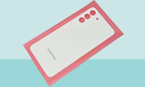 - Samsung Galaxy S21 FE Arka Kapak Batarya Kapağı - BEYAZ