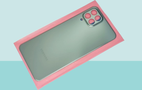 - Samsung Galaxy M33 Arka Kapak Batarya Kapağı - YEŞİL