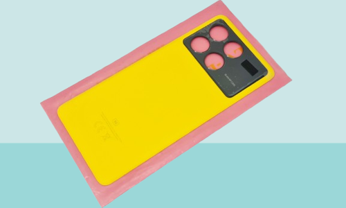 - Xiaomi POCO X6 PRO Arka Kapak Batarya Kapağı - SARI