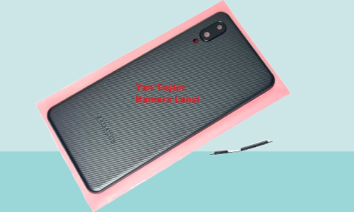 - Samsung Galaxy A02 FULL KASA Arka Kapak Batarya Kapağı - SİYAH