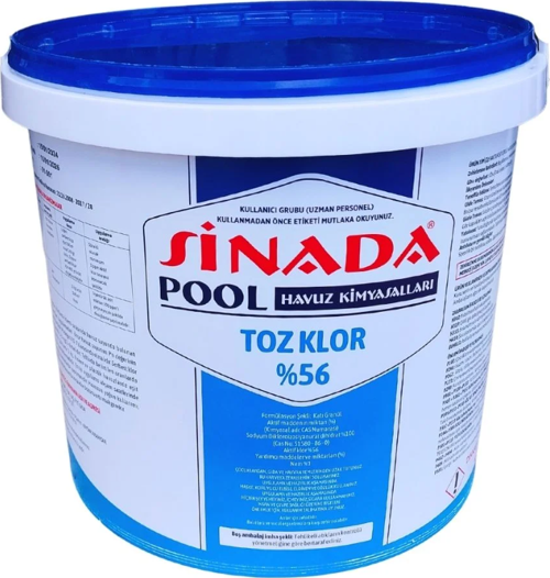 %56 Granül Toz Klor 10 kg- Granular Chlorine