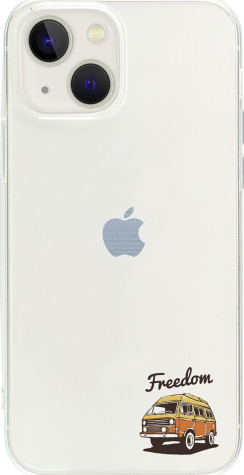 İphone 13 Freedom Karavan Şeffaf Telefon Kılıfı