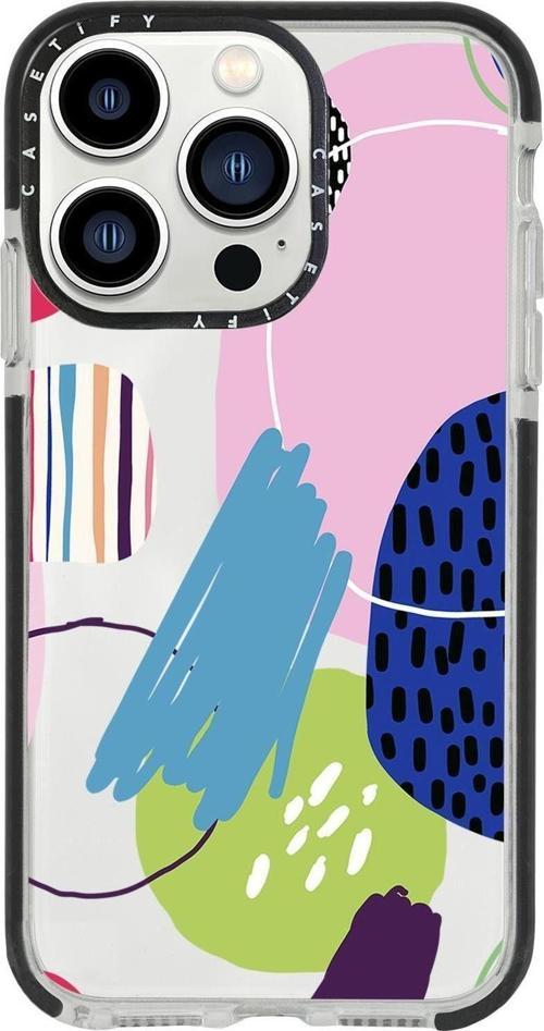 İphone 13 Pro Art Design Casetify Darbe Emci Silikonlu Telefon Kılıfı