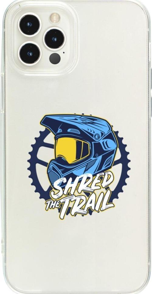 İphone 13 Pro Shred The Trail Şeffaf Telefon Kılıfı